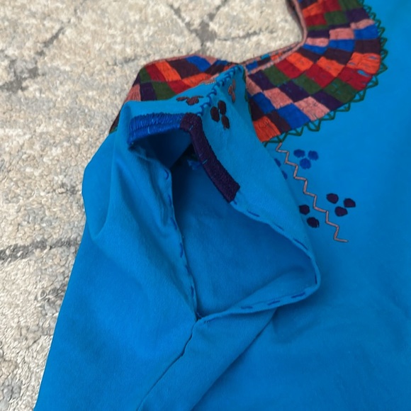 Blue embroidered top ✨💙 - Picture 5 of 5